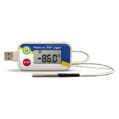 超低温ワクチン保管冷凍庫用USB データロガー(アラーム付)／ 品番　M994-51666D