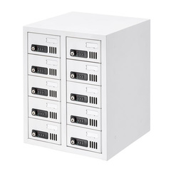 スマートフォン保管庫(10台収納) 品番　M1375SP-10CAS