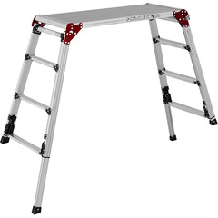 上部操作式伸縮脚付作業足場(最大使用質量100kg)／品番　M510XTA-909A