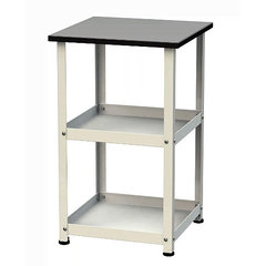 塩ビシート天板付きワゴンRoHS2指令対応（450×450×H738）据置タイプ／品番　M651RF-4545GYWY