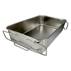 ステンレス製スタッキング給食バット（612×389×H140） 品番　M118KW30-K06025S