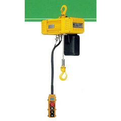 小型２速式電気チェンブロック 80kg/3m（単相100V)／品番　M4265LFD-008W
