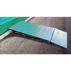 高さ調整段差スロープ板L1250mm×W500mm(1500kg)／品番　M2984HAS-1500KG