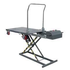 バントラック搬入搬出電動昇降台車(W700×L1000mm)最大積載量200kg 品番　M4367ELT-200KG