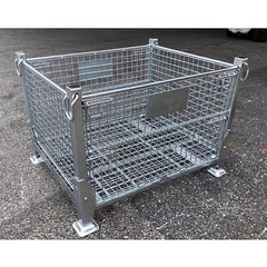 吊り上げ式メッシュパレット800×1000×850mm1000kg／品番　M2936G1-1000KG