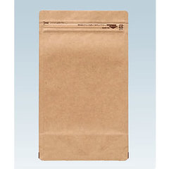 チャック付きスタンドクラフト袋強化タイプ（200×140）脱酸素剤対応／品番　MC33LZ-KR14S