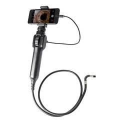 スマホ接続 2カメラ可動式内視鏡 (先端180°可動・Φ8mm×1m)／ 品番　M1080SAE-25S1MS