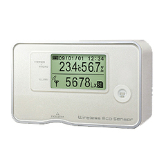 無線環境(温湿度・照度気圧・加速度)測定ロガー／品番　M1072CE-100SG