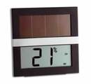 屋内用ソーラーデジタル温湿度計/品番　M1241-TA305